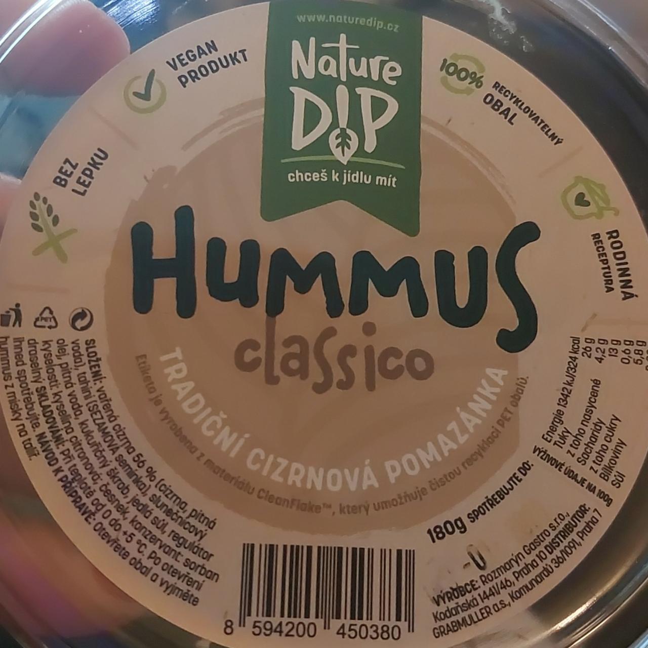 Fotografie - Hummus Classico Nature Dip