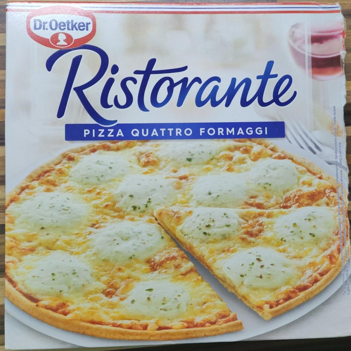 Fotografie - Ristorante pizza quattro formaggi Dr.Oetker