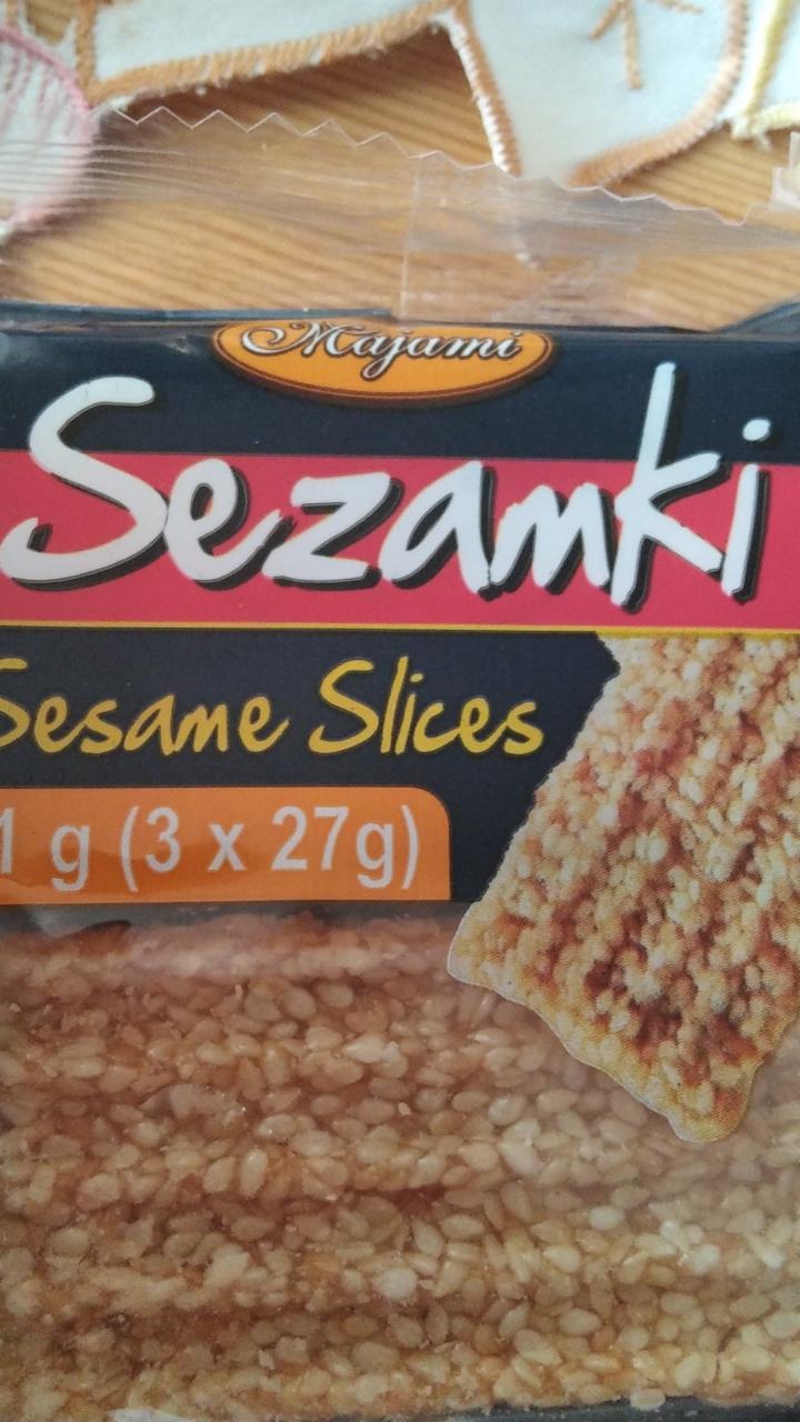 Fotografie - Sezamki sesame slices Majami