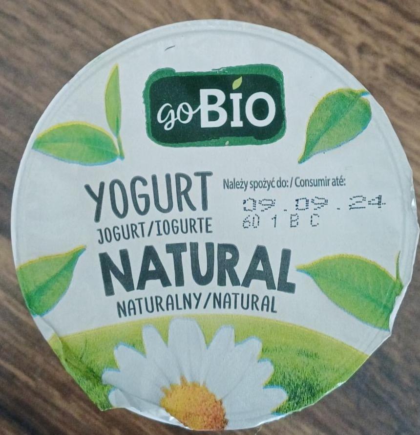 Fotografie - Yogurt natural goBio