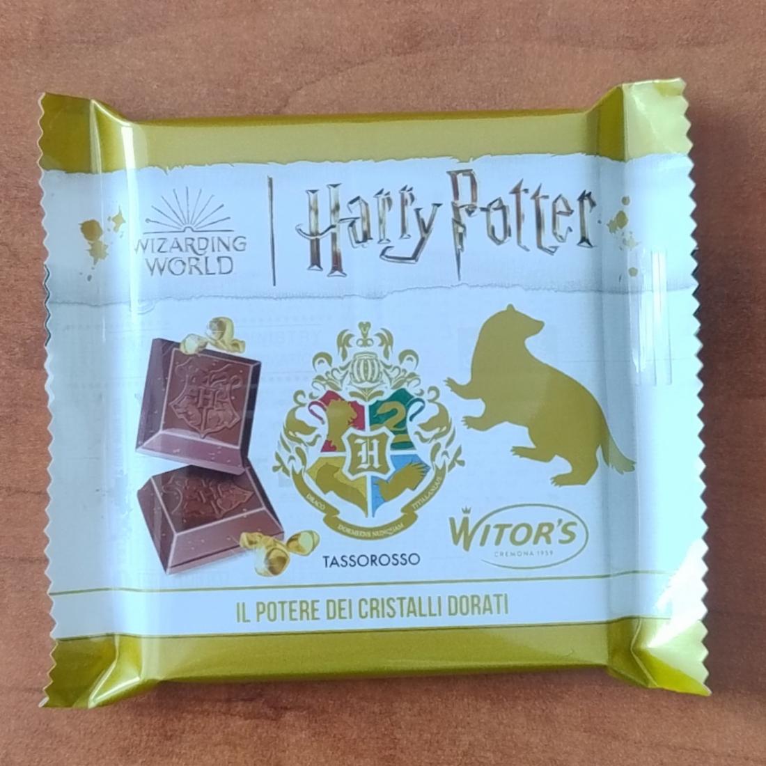 Fotografie - Harry Potter cioccolato al latte cristalli dorati Witor's