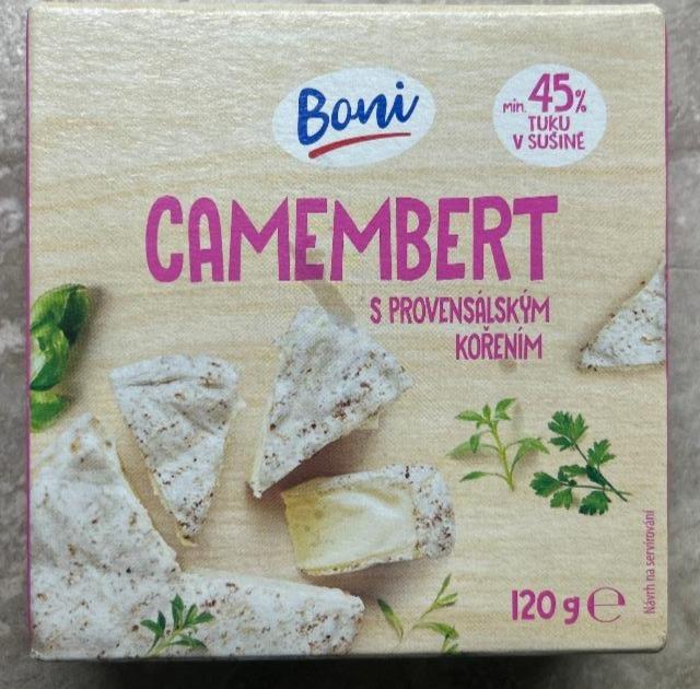 Fotografie - Camembert s provensálským kořením 45% Boni