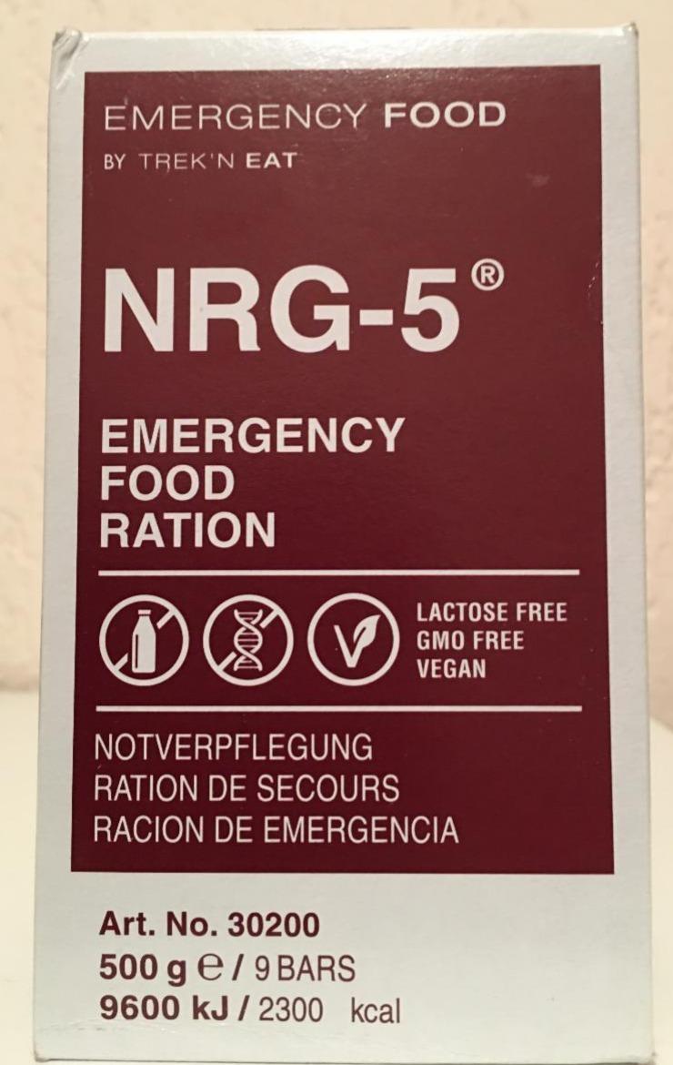 Fotografie - Emergency food ration NRG-5 Trek'n eat