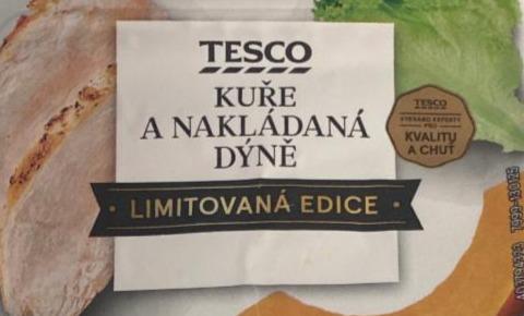 Fotografie - Kuře a nakládaná dýně Tesco