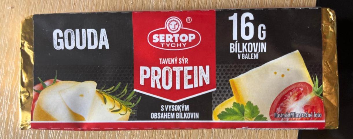 Fotografie - Tavený sýr protein gouda Sertop Tychy