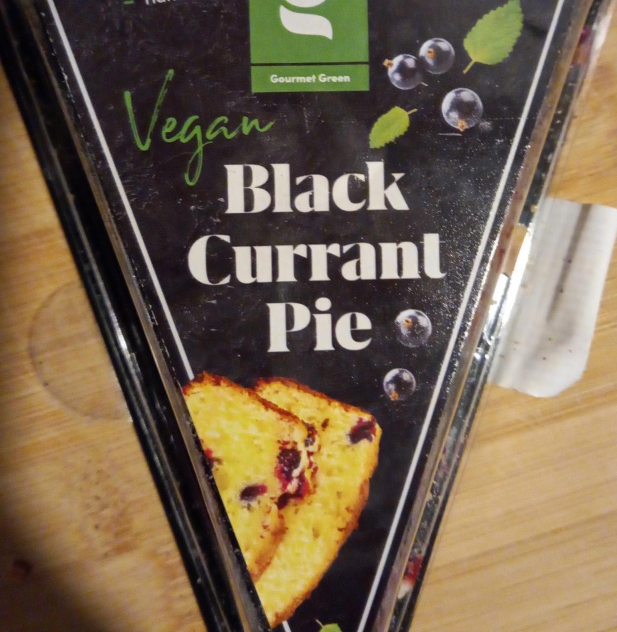 Fotografie - Black currant pie vegan Gourmet Green