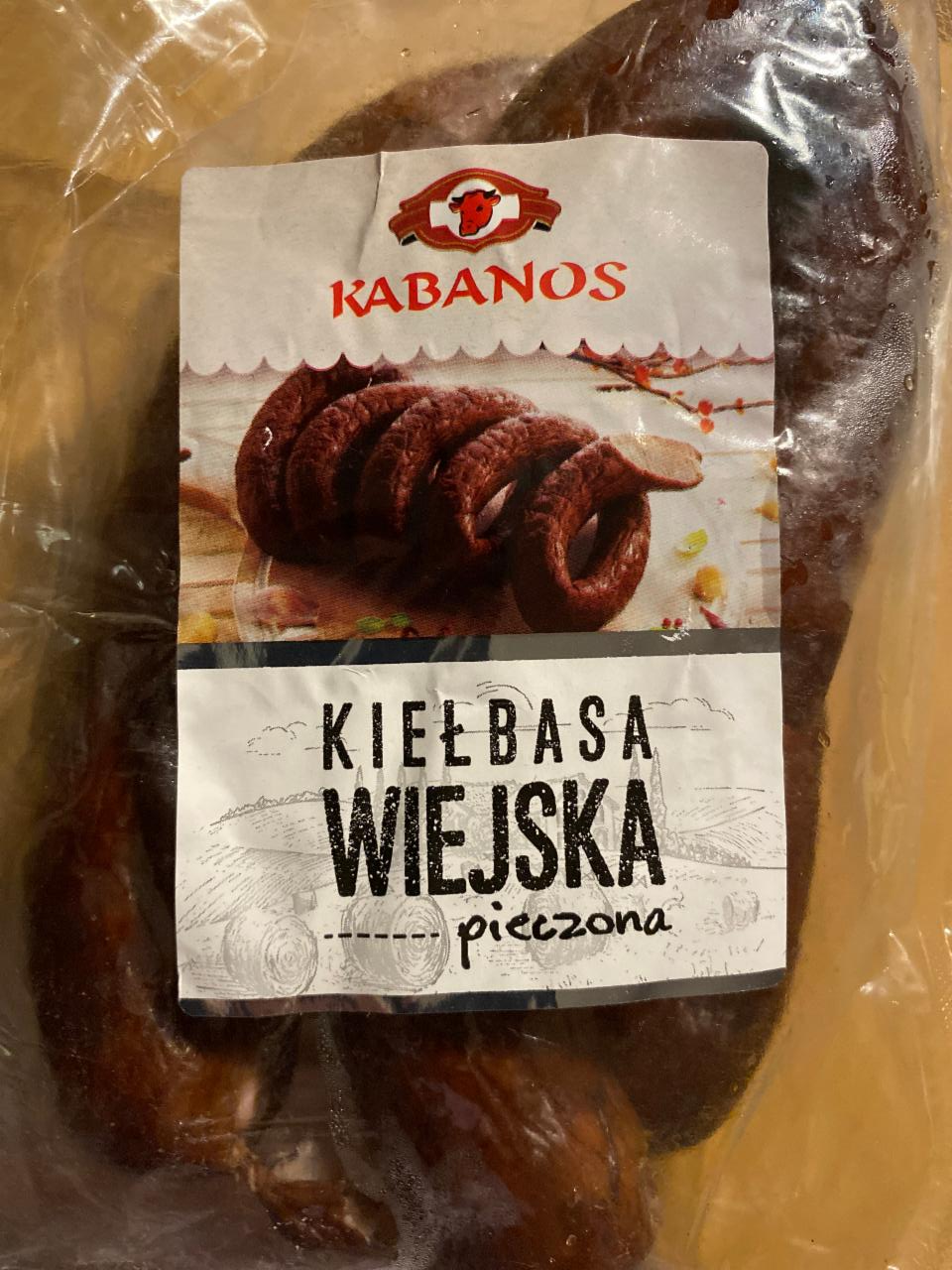 Fotografie - Kiełbasa wiejska pieczona Kabanos