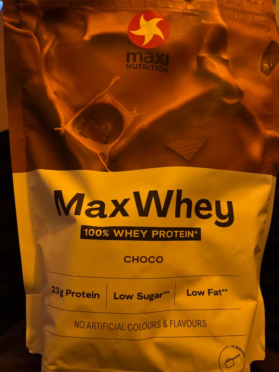 Fotografie - MaxWhey choco Maxi nutrition