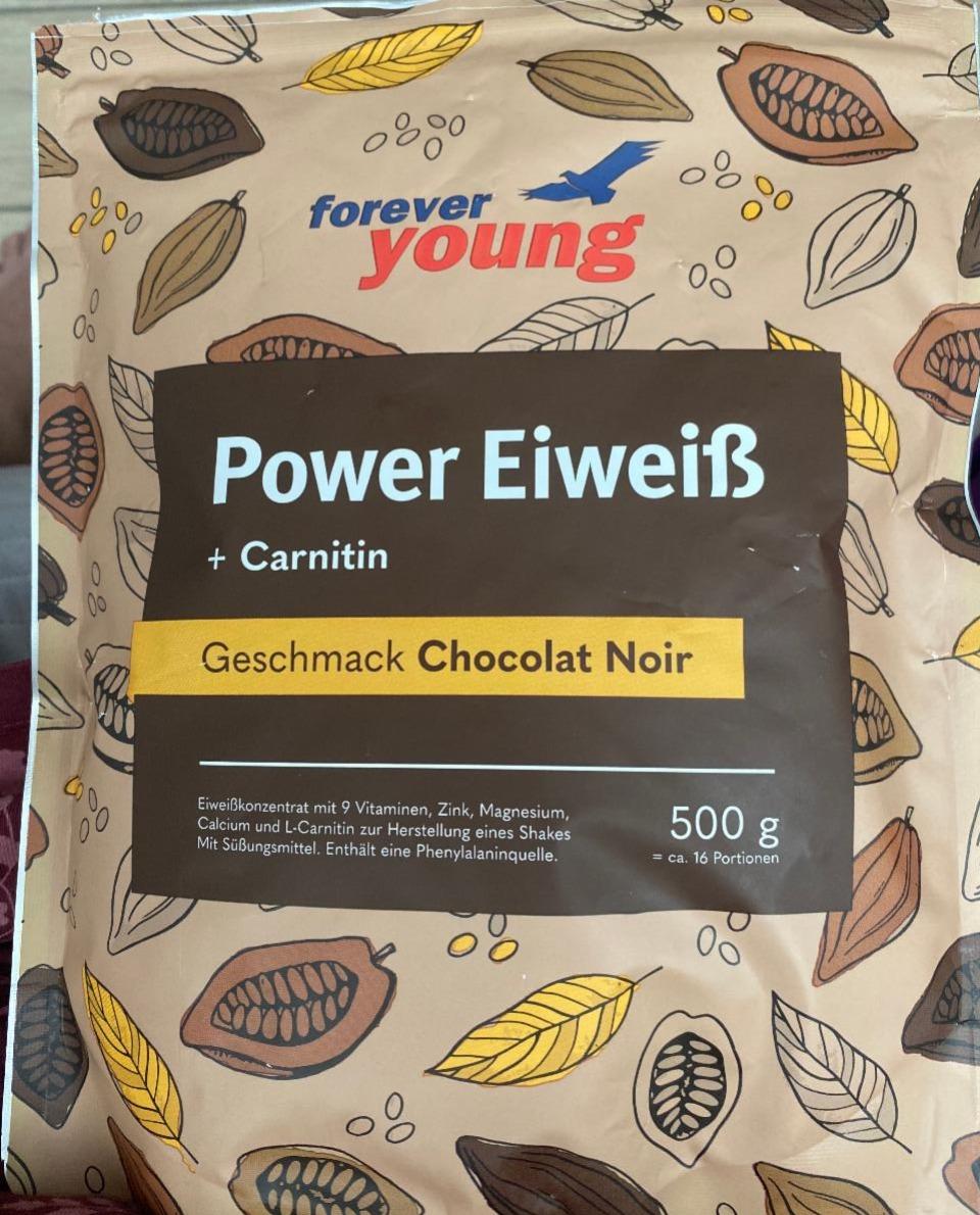 Fotografie - Power eiweiss + carnitin chocolat noir Forever young