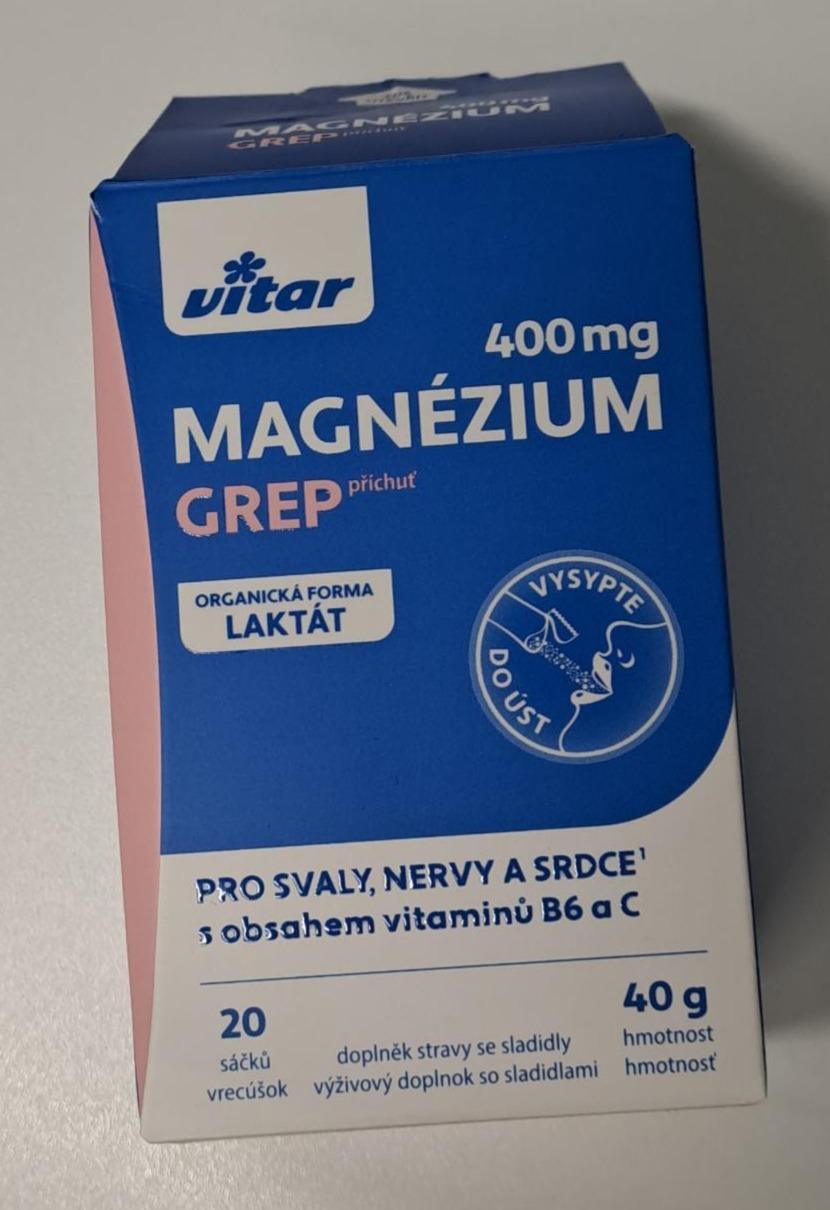 Fotografie - Magnézium grep 400mg Vitar