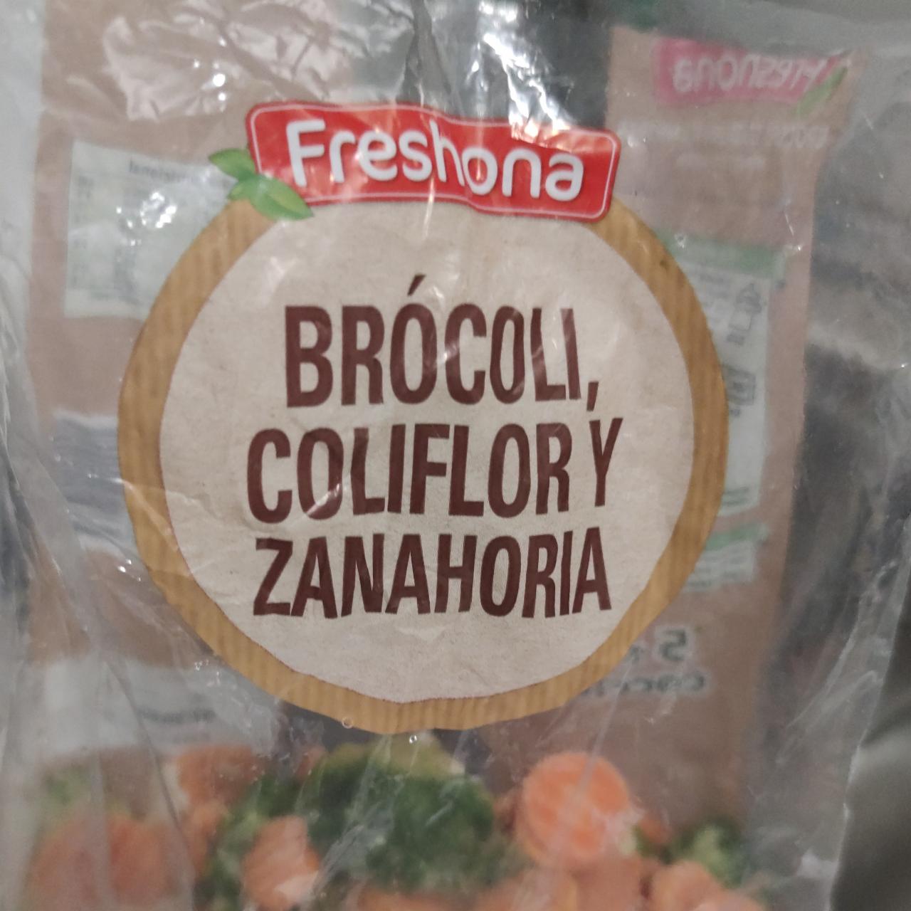 Fotografie - Brócoli, coliflor y zanahoria Freshona