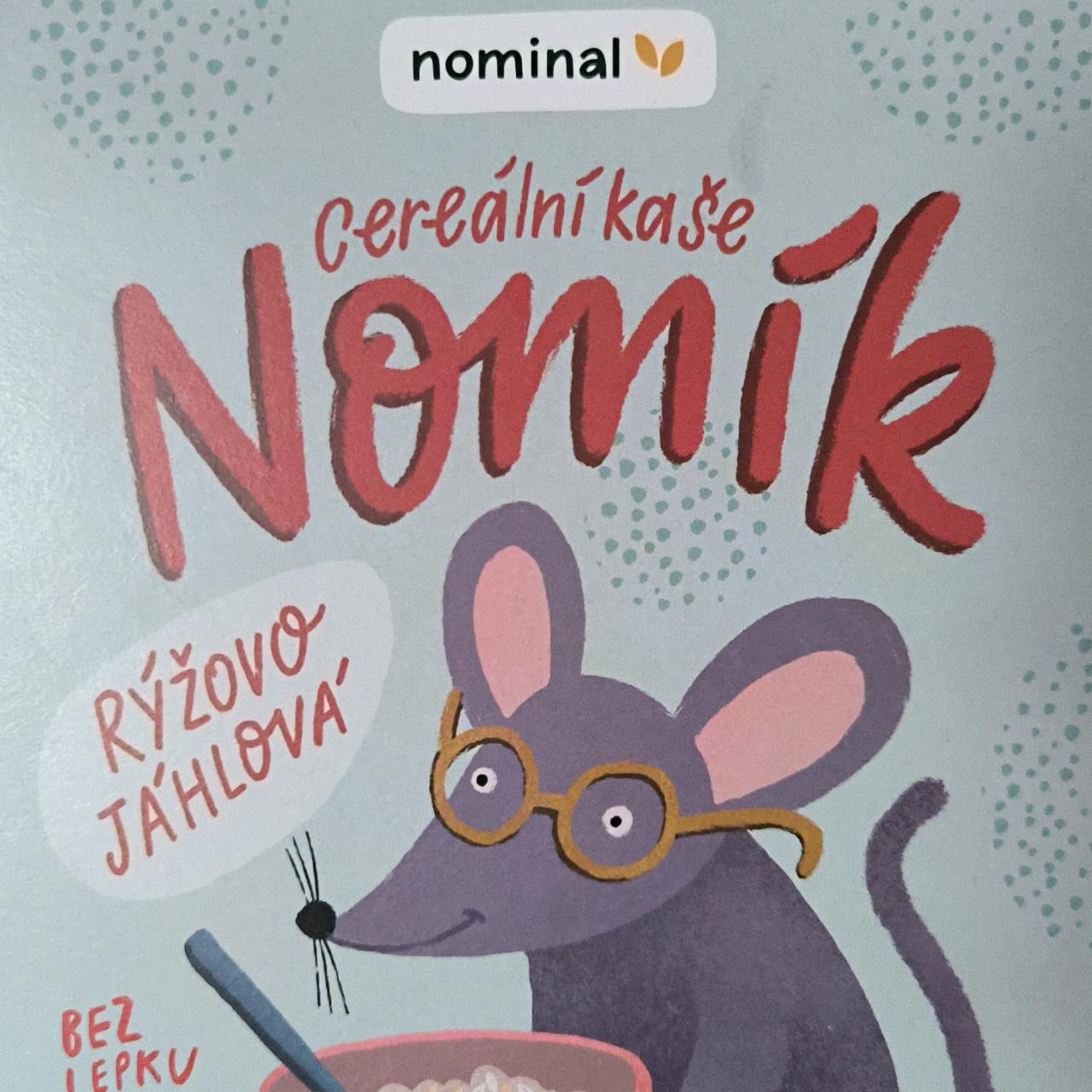 Fotografie - Cereální kaše nomík rýžovo jáhlová Nominal
