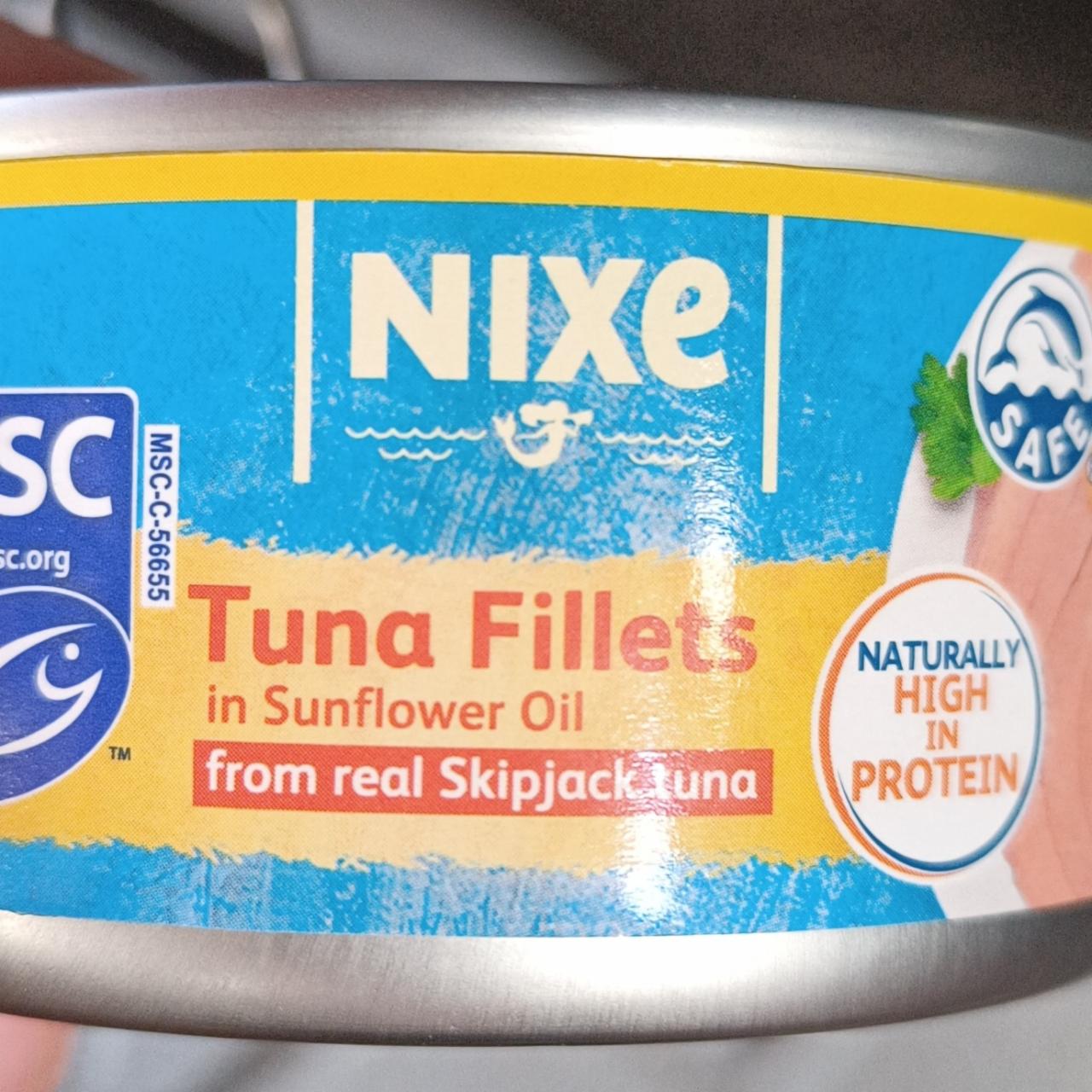 Fotografie - Tuna fillets in Sunflower Oil from real Skipjack Tuna Nixe