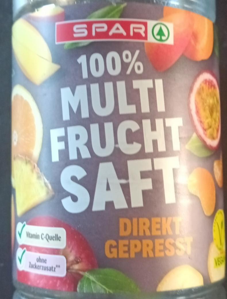 Fotografie - 100% Multi frucht saft Spar