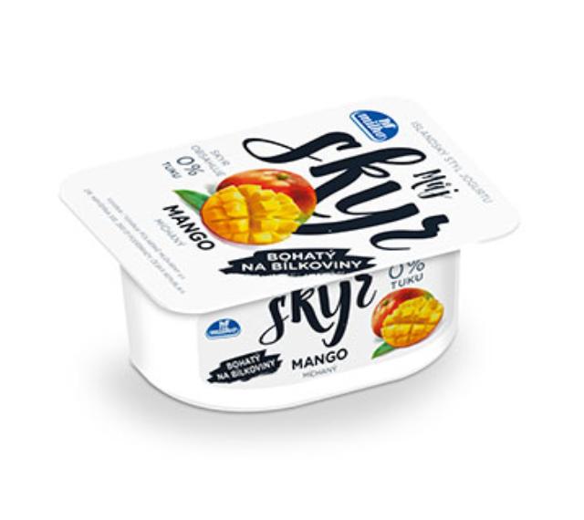 Fotografie - Můj skyr mango 0% tuku Milko