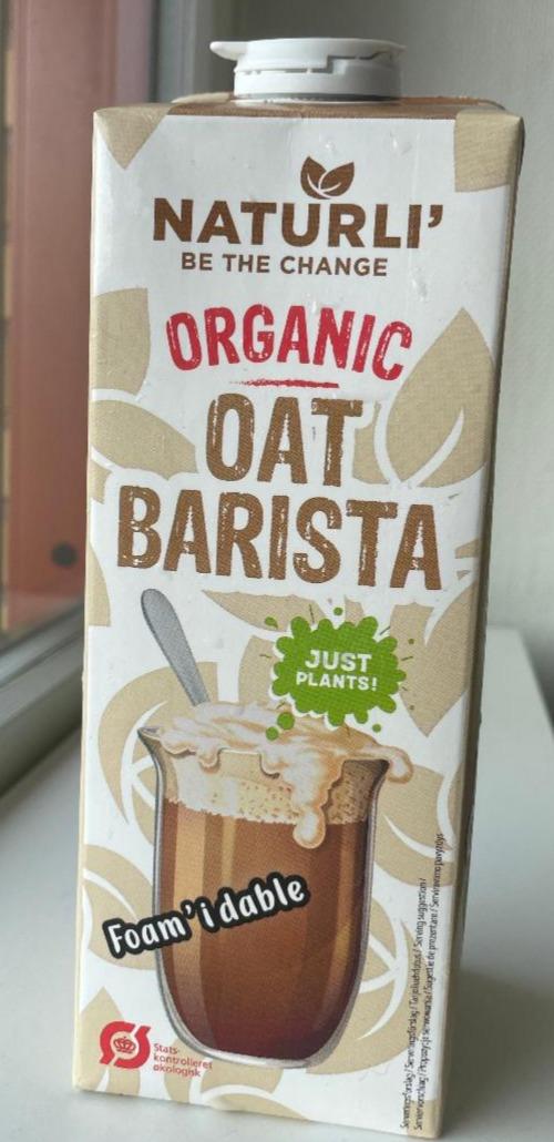 Fotografie - Organic oat barista Naturli'