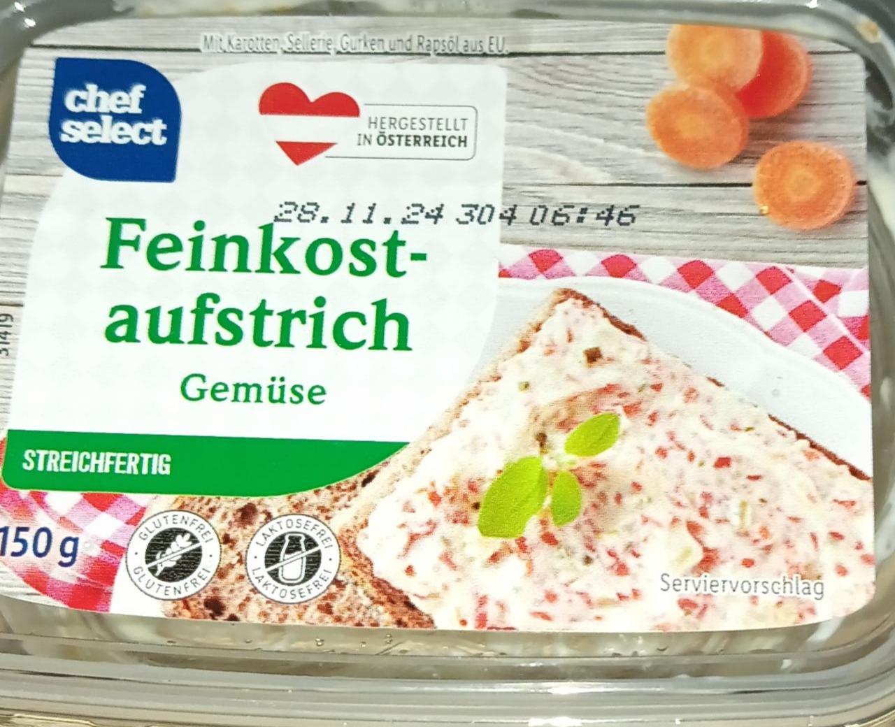 Fotografie - Feinkost-aufstrich gemüse Chef Select