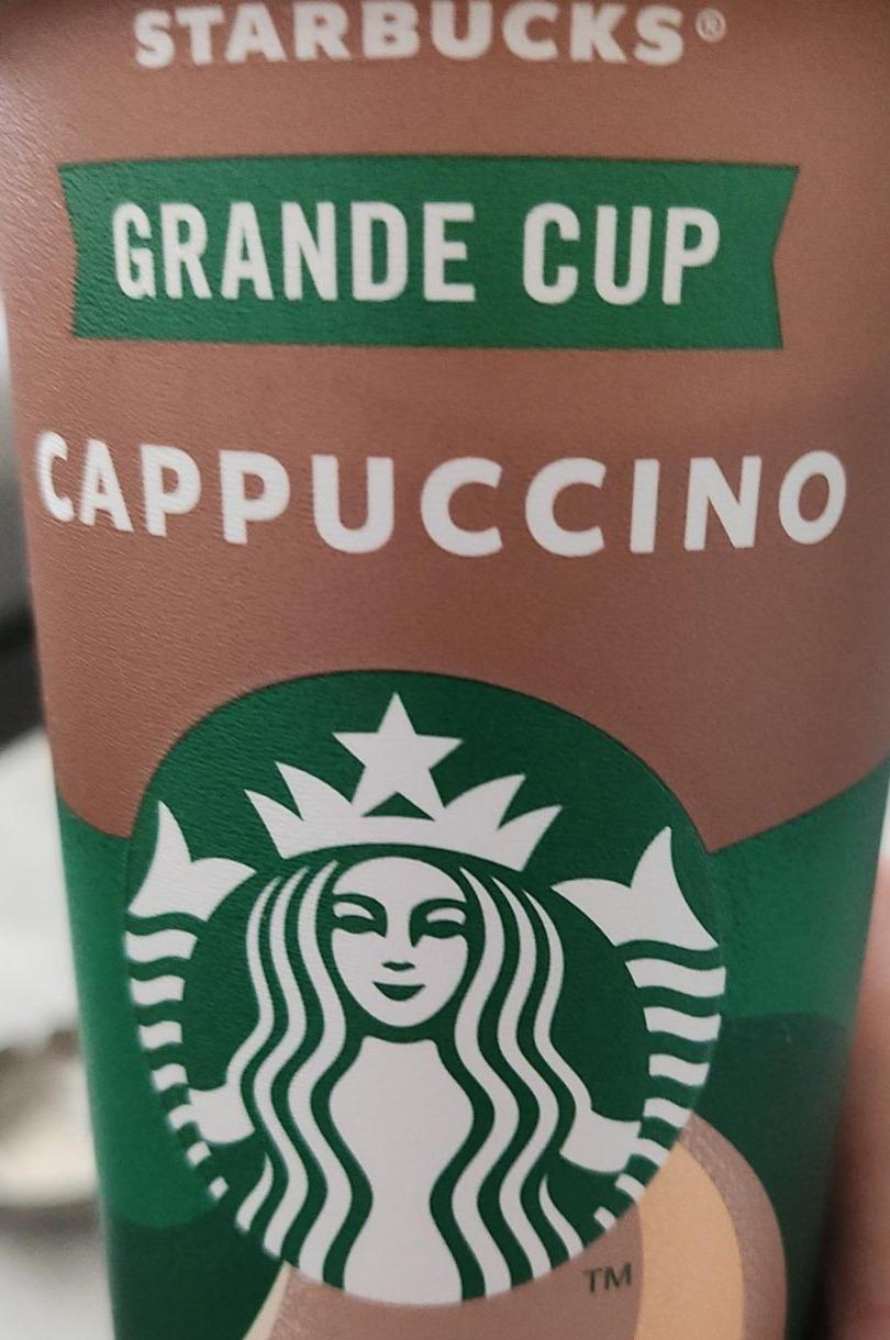 Fotografie - Grande cup cappuccino Starbucks