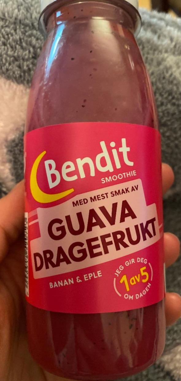 Fotografie - Smoothie guava dragefrukt Bendit