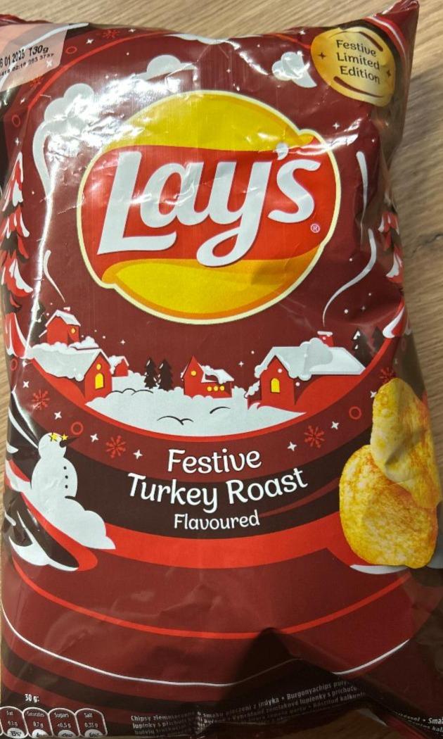 Fotografie - Festive turkey roast flavoured Lays