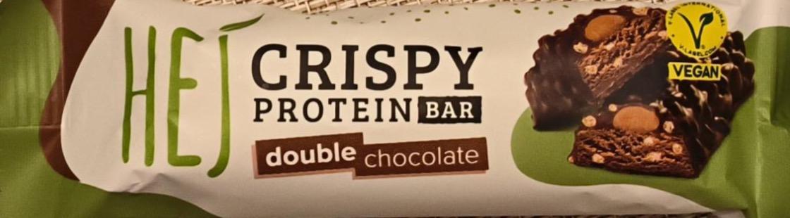 Fotografie - Crispy Protein Bar double chocolate Hej