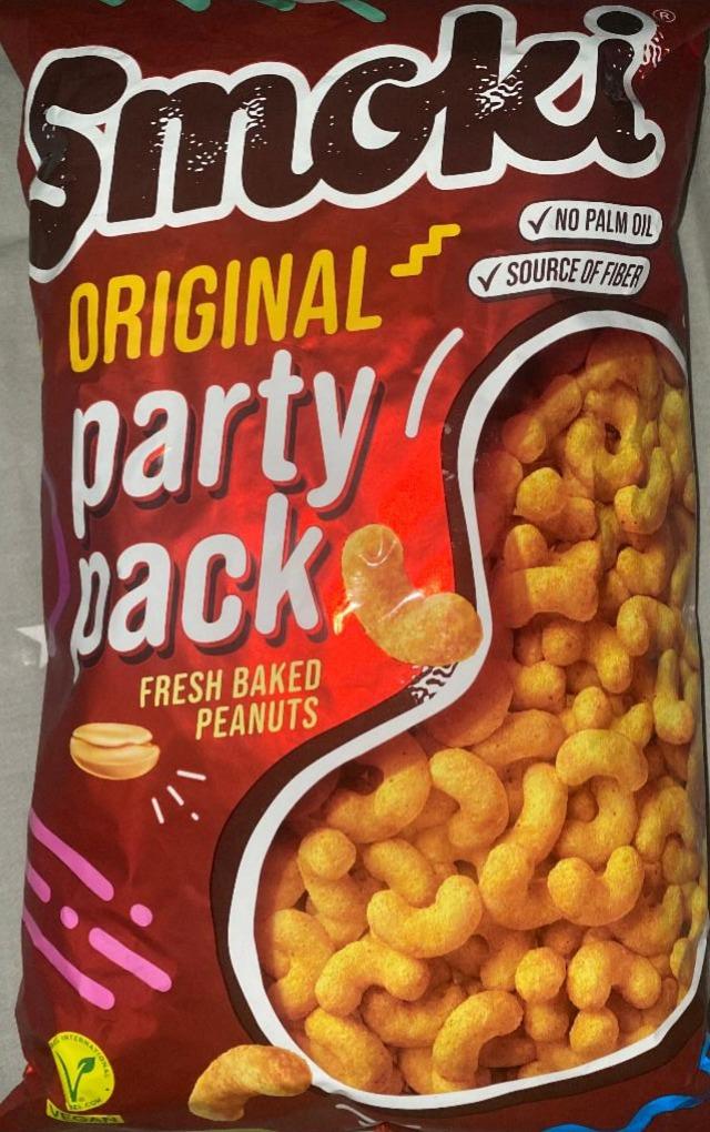 Fotografie - Original party pack fresh baked peanuts Smoki