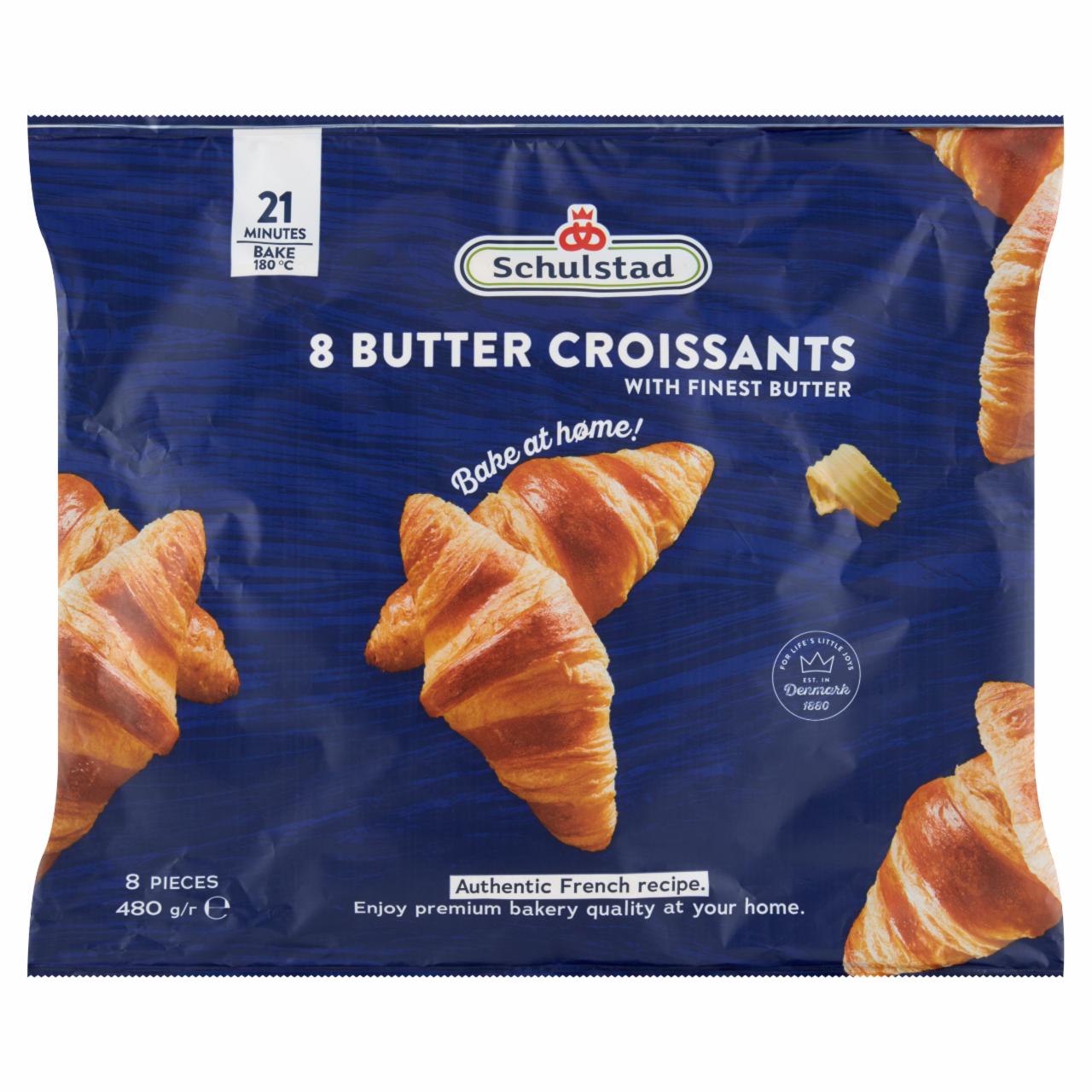 Fotografie - 8 Butter Croissants Schulstad