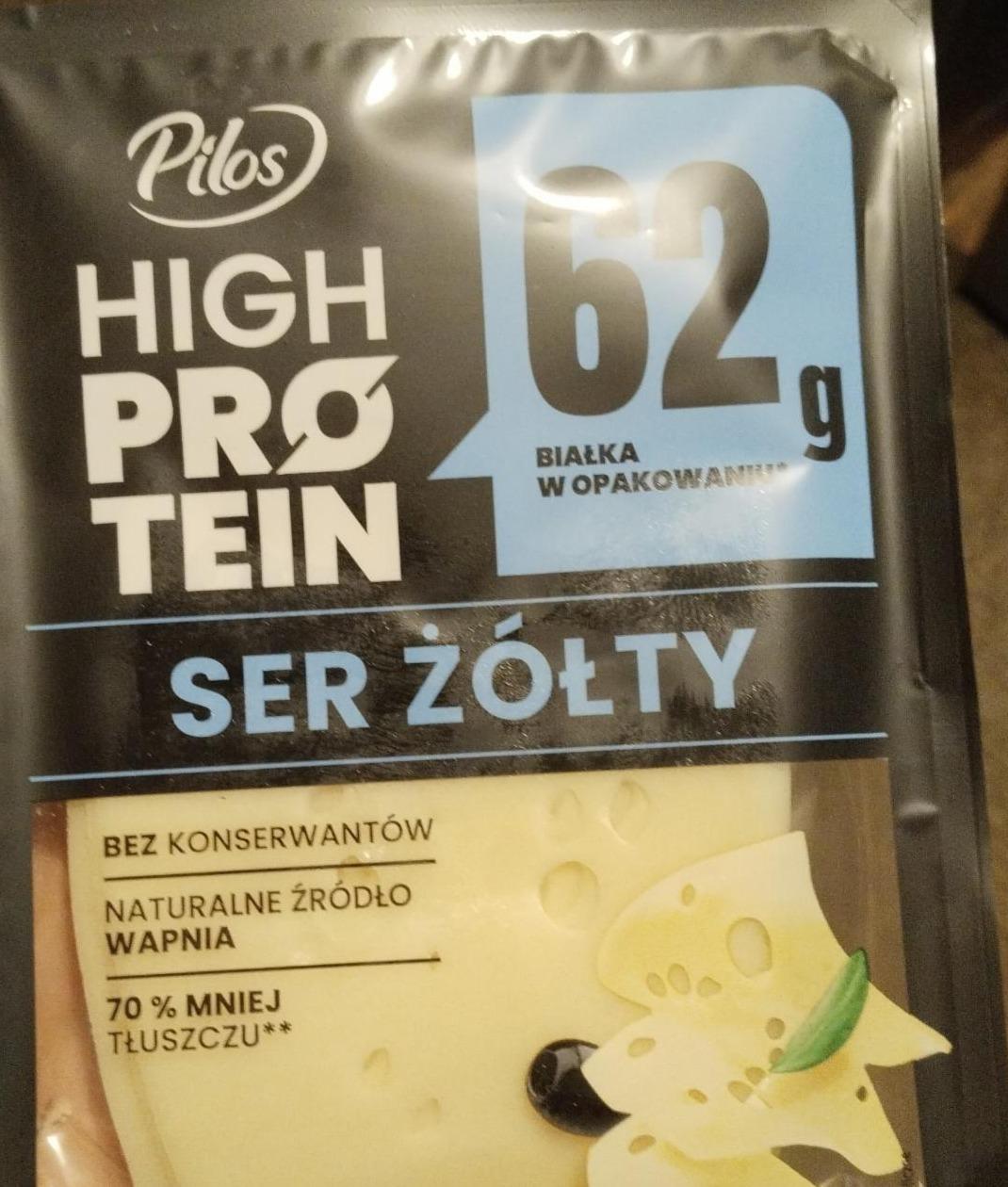 Fotografie - High protein ser zólty Pilos