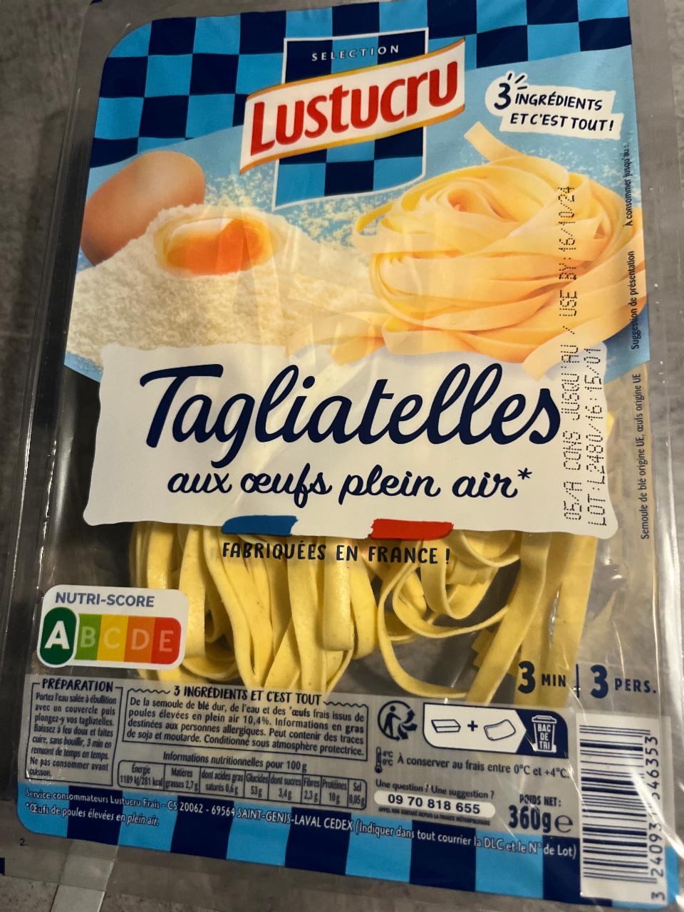 Fotografie - Tagliatelles Lustucru