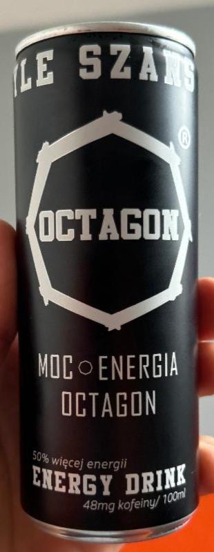 Fotografie - Energy drink moc energia Octagon