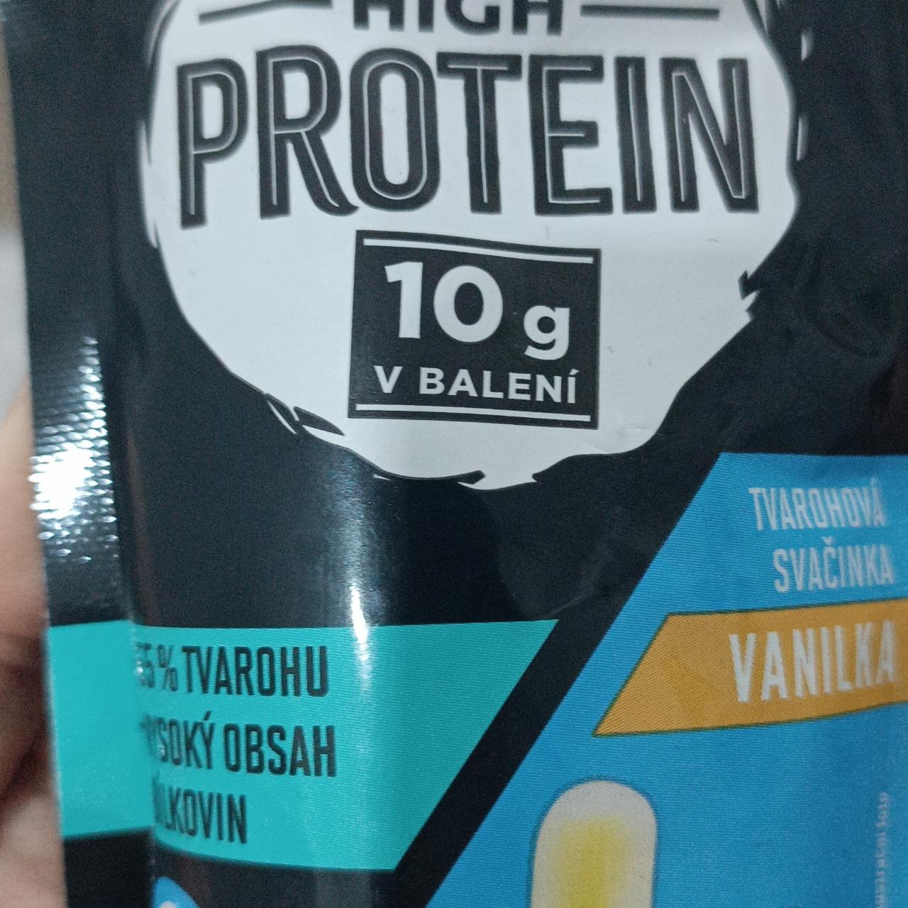 Fotografie - High protein tvarohová svačinka vanilka Albert