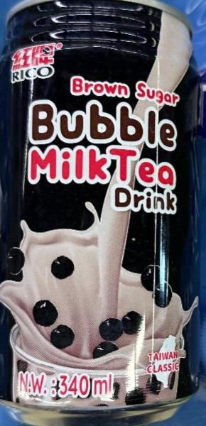 Fotografie - Bubble Milk tea Drink Brown sugar Rico