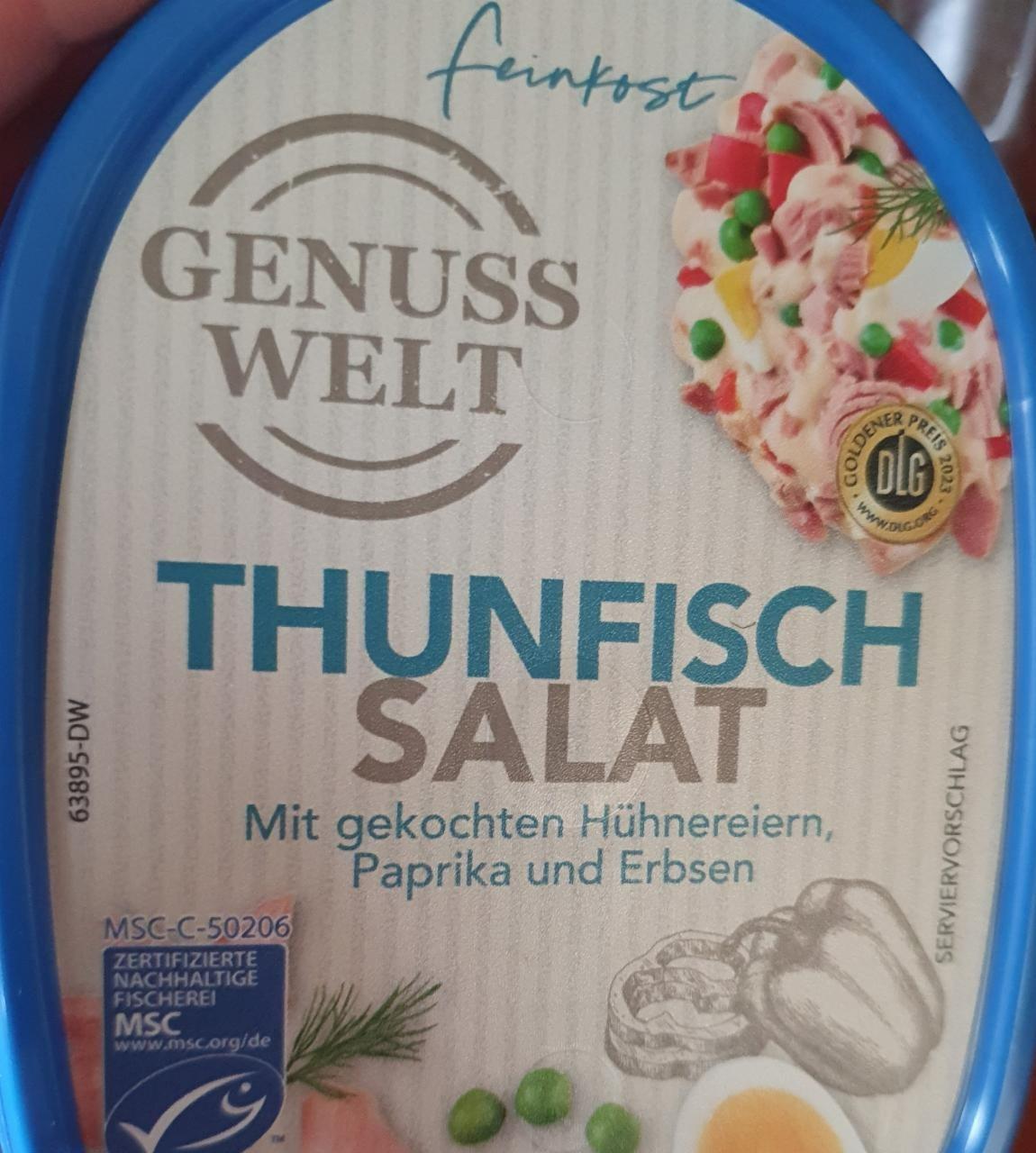 Fotografie - Thunfisch salat Genuss Welt