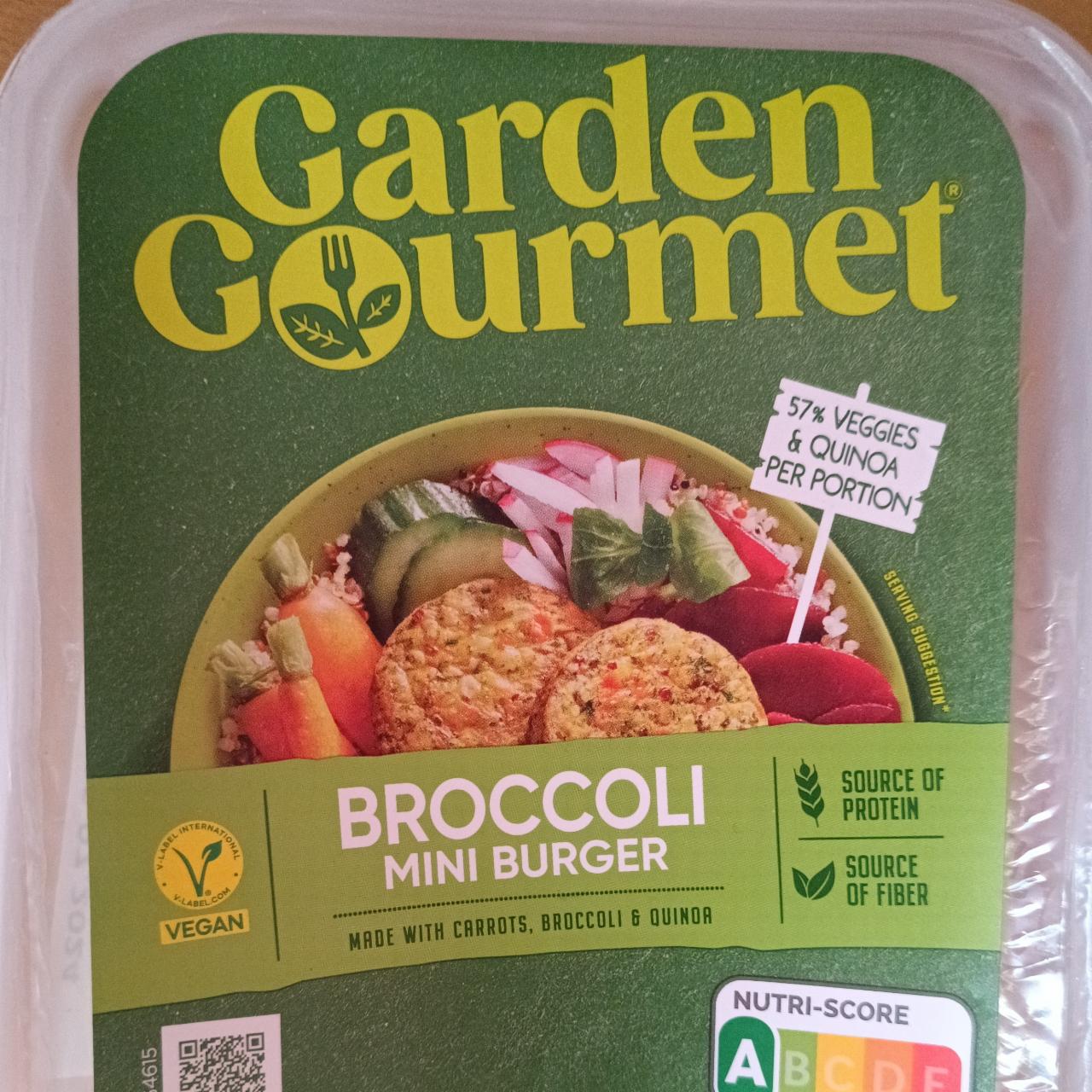 Fotografie - Broccoli mini burger Garden Gourmet