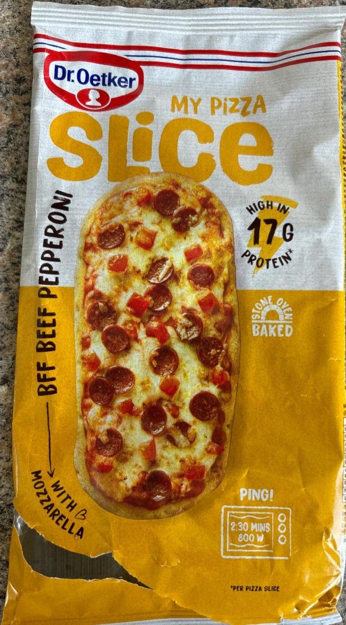 Fotografie - My pizza slice Dr.Oetker