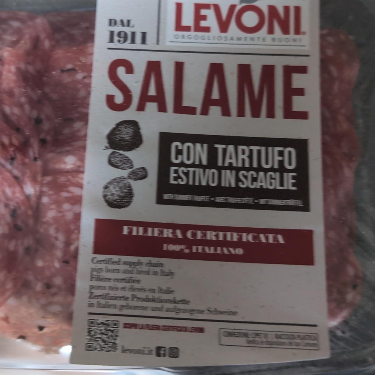 Fotografie - Salame con tartufo Levoni