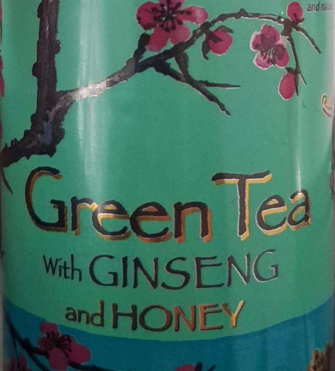 Fotografie - Green tea with ginseng and honey Arizona