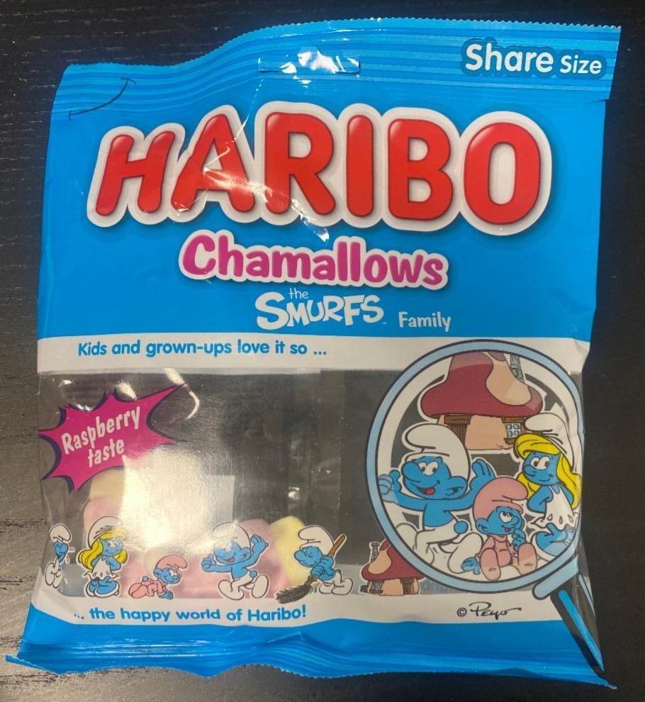 Fotografie - Chamallows the smurf family Haribo