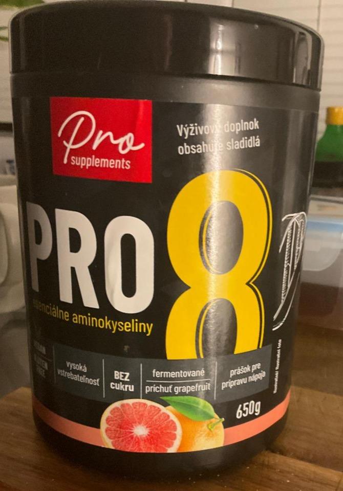 Fotografie - Pro8 esenciálne aminokyseliny grapefruit Pro supplements