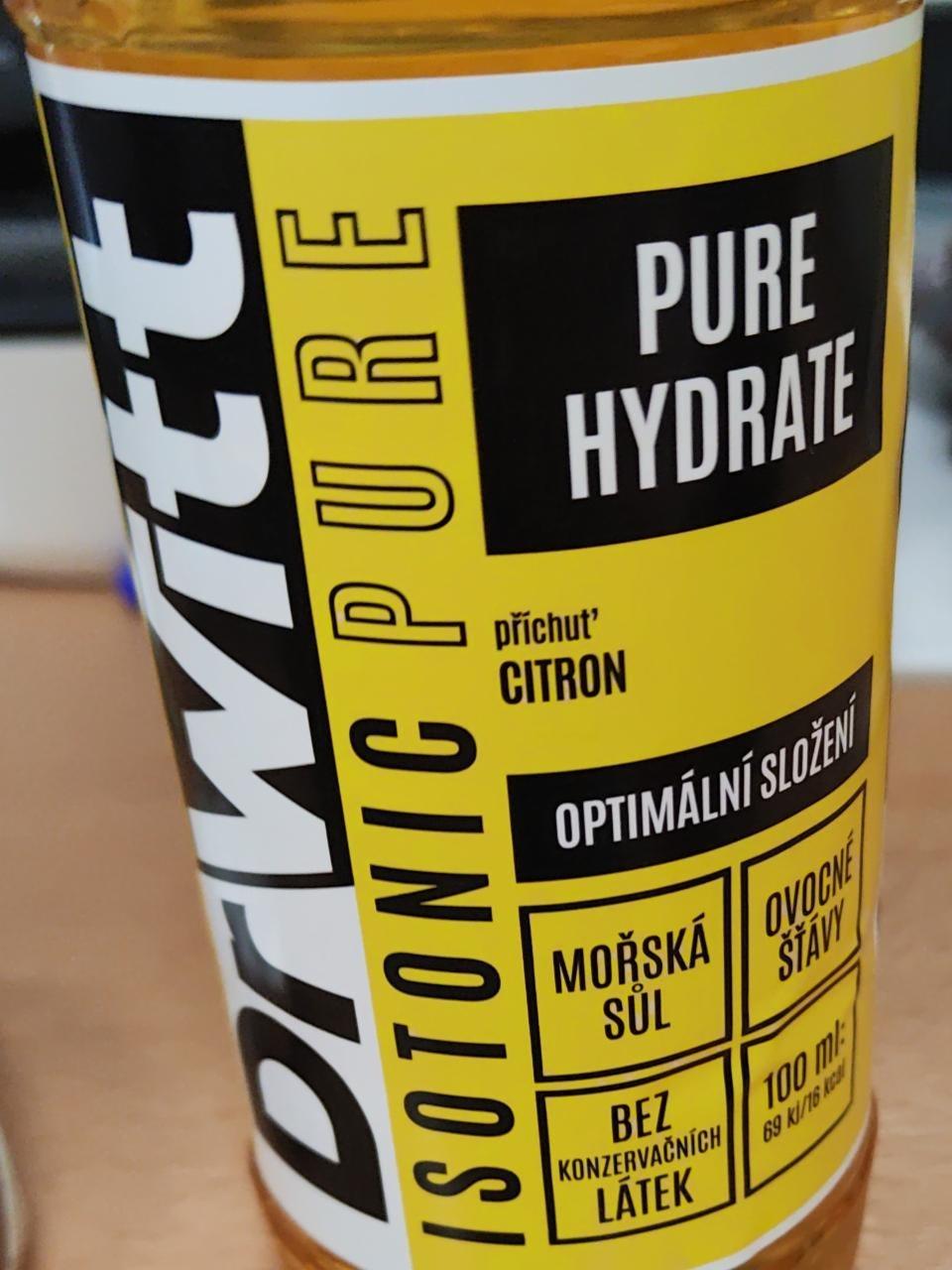 Fotografie - Isotonic pure citrón DrWitt