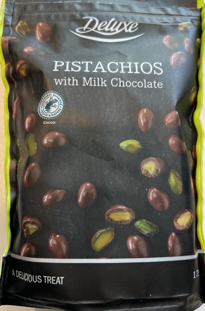 Fotografie - Pistachios with milk chocolate Deluxe