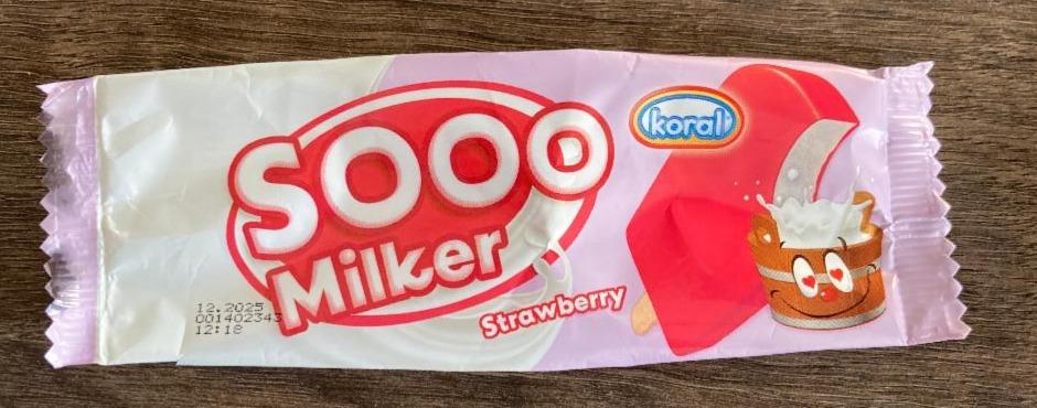 Fotografie - Sooo milker strawberry Koral