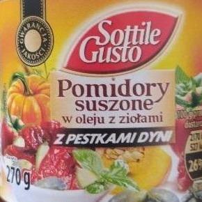 Fotografie - Pomidory suszone w oleju z ziołami Sottile Gusto