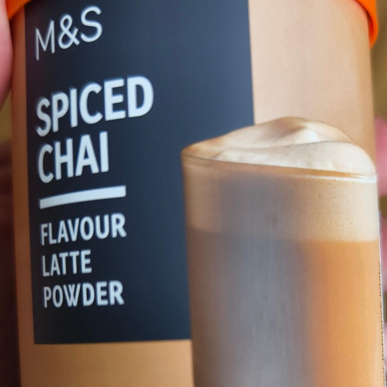 Fotografie - Spiced chai flavour latte powder M&S