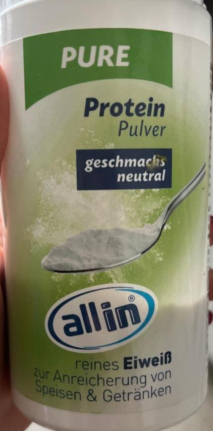 Fotografie - Pure protejn pulver geschmacks neutral All in