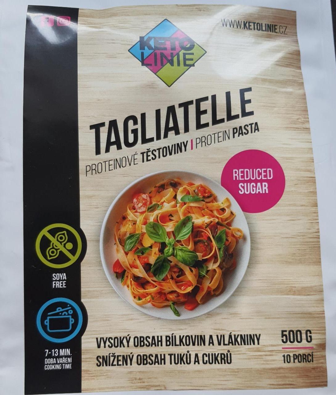 Fotografie - Tagliatelle proteinové těstoviny KetoLinie