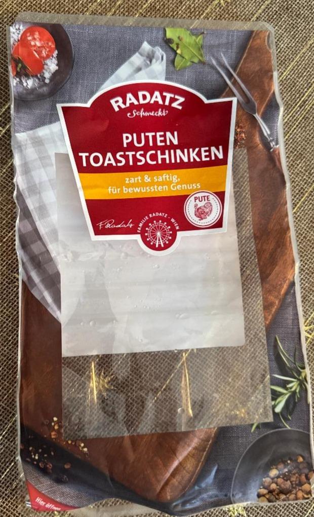 Fotografie - Puten toastschinken Radatz Schmeckt