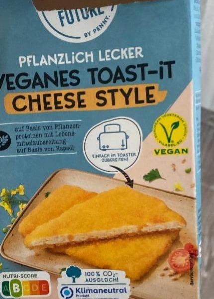 Fotografie - Veganes toast-it cheese style Food for Future