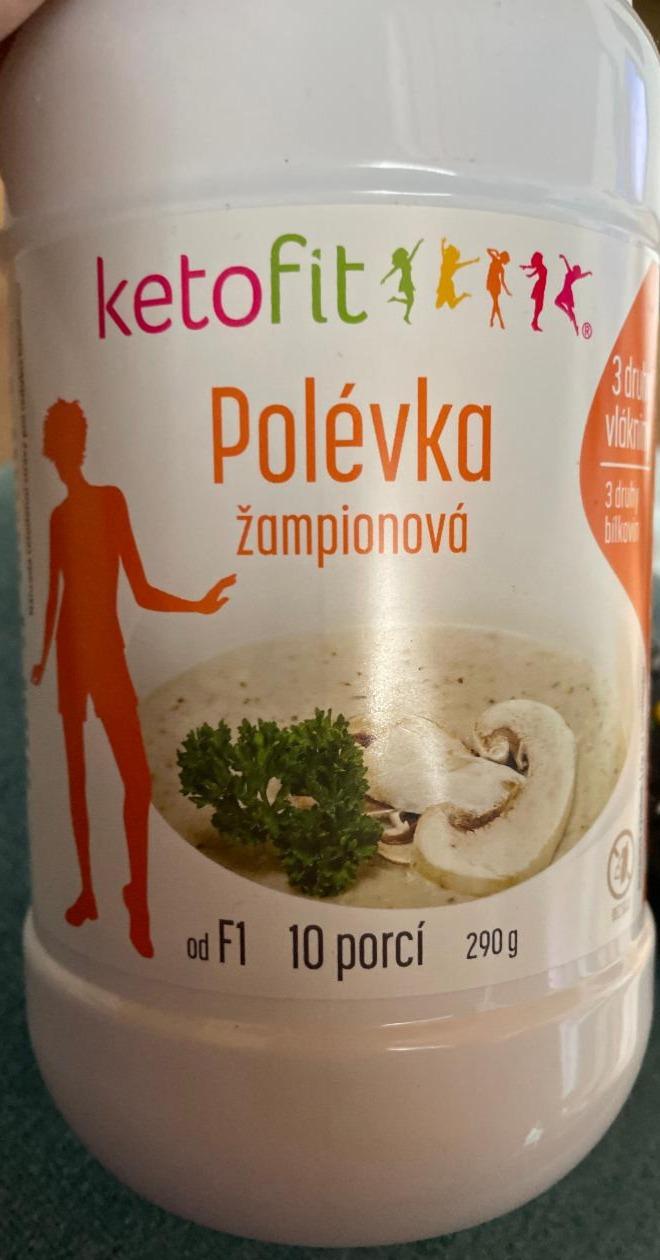 Fotografie - Polévka žampionová KetoFit