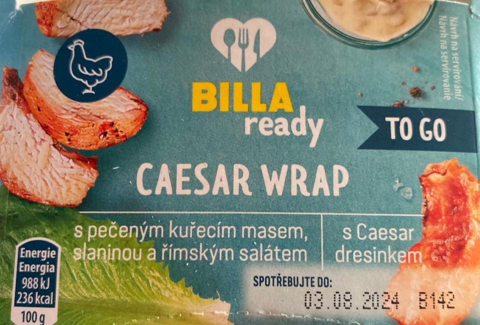 Fotografie - Caesar wrap Billa ready